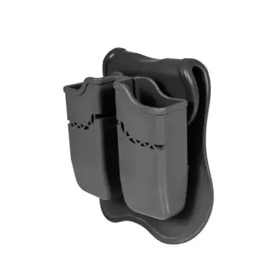 Podwójna ładownica na magazynki pistoletowe typu Beretta - czarna UTT-19-025651-00 asgbox.pl