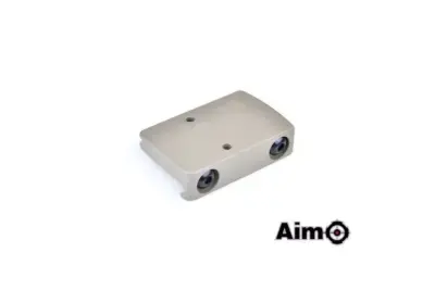Replika lunety ACOG 4X32C (z podświetleniem światłowodowym i celownikiem RMR) - tan - obrazek 4