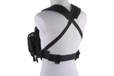 Kamizelka taktyczna Commander Chest Rig - czarna - obrazek 2
