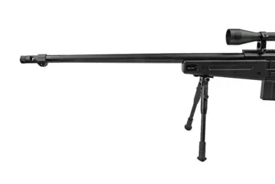 Replika karabinu snajperskiego MB4409D - z lunetą i dwójnogiem - obrazek 4