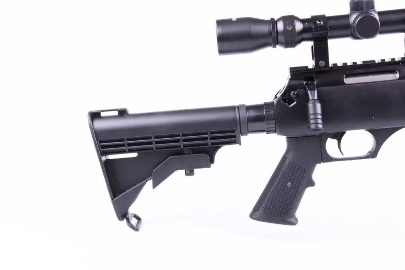 Replika karabinu snajperskiego MB06D (z dwójnogiem i lunetą) OD-G-WEL-03-005143-00 asgbox.pl Replika karabinu snajperskiego MB06D (z dwójnogiem i lunetą) - obrazek 3