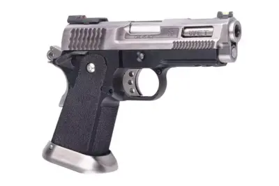 Replika pistoletu Hi-Capa 3.8 Force Brontosaurus - srebrna - obrazek 4