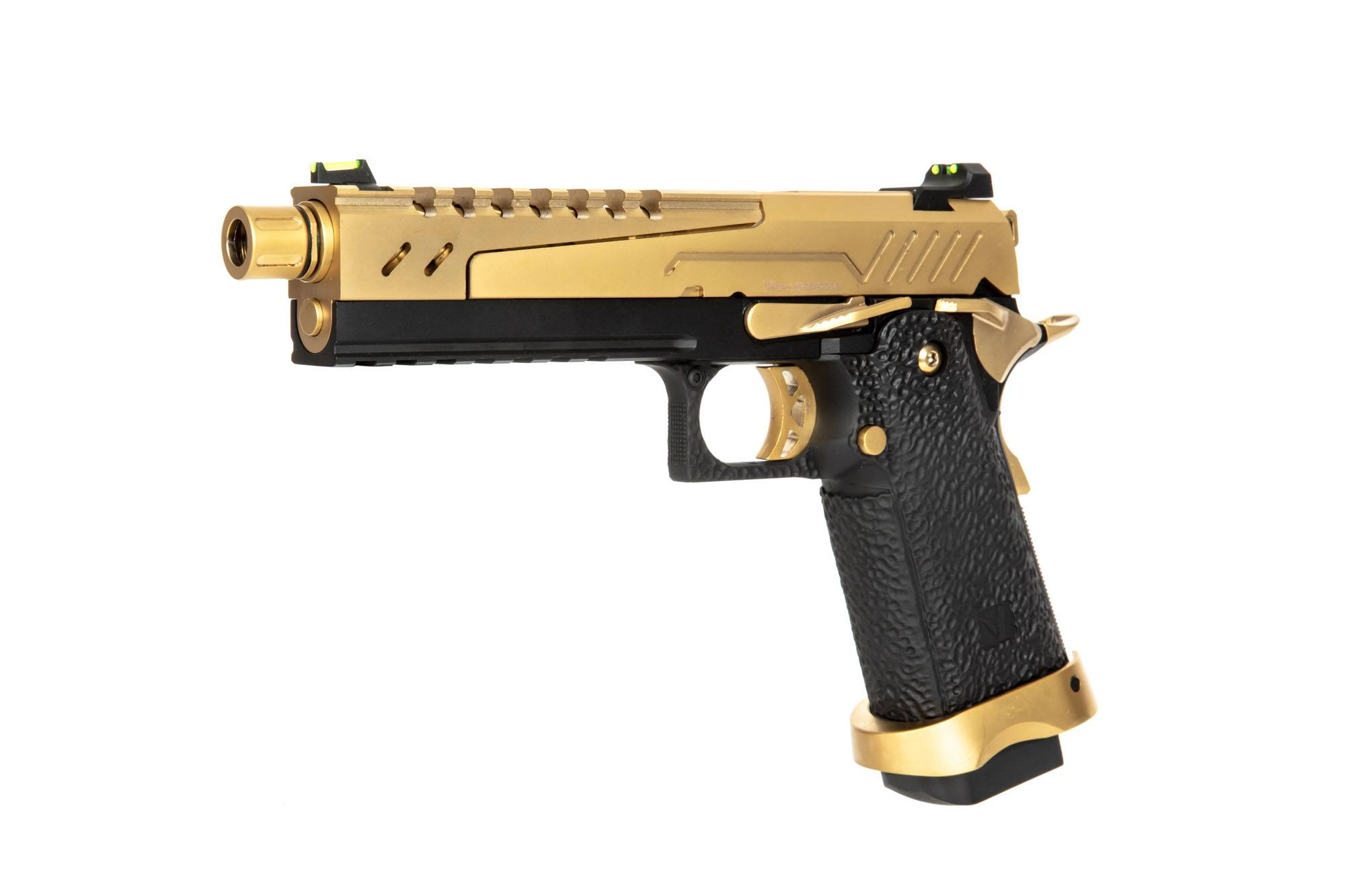 Replika pistoletu Hi-capa 5.1 Split Slide - złota / czarna OD-G-VRK-02-030336-00 asgbox.pl Replika pistoletu Hi-capa 5.1 Split Slide - złota / czarna - obrazek 3