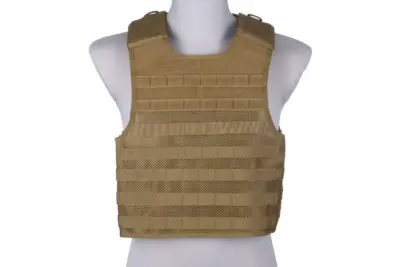 Lekki siatkowy Plate Carrier - tan - obrazek 5