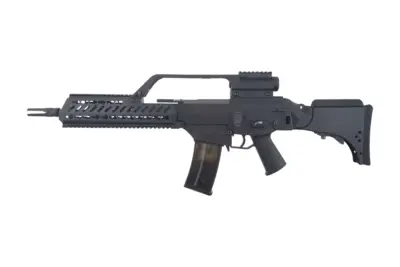 Replika karabinka SA-G10V KeyMod EBB - czarna - obrazek 2