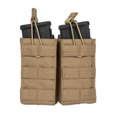 Ładownica Quick Release na 2 magazynki typu M4/M16 - Coyote VIP-19-030507-00 asgbox.pl
