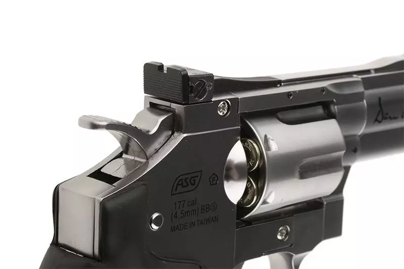 Rewolwer wiatrówka DAN WESSON 2,5 - srebrny ASG-02-005772-00 asgbox.pl Rewolwer wiatrówka DAN WESSON 2,5 - srebrny - obrazek 4