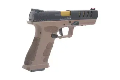 Replika pistoletu CO2 Shark Full Auto - czarny/tan - obrazek 3