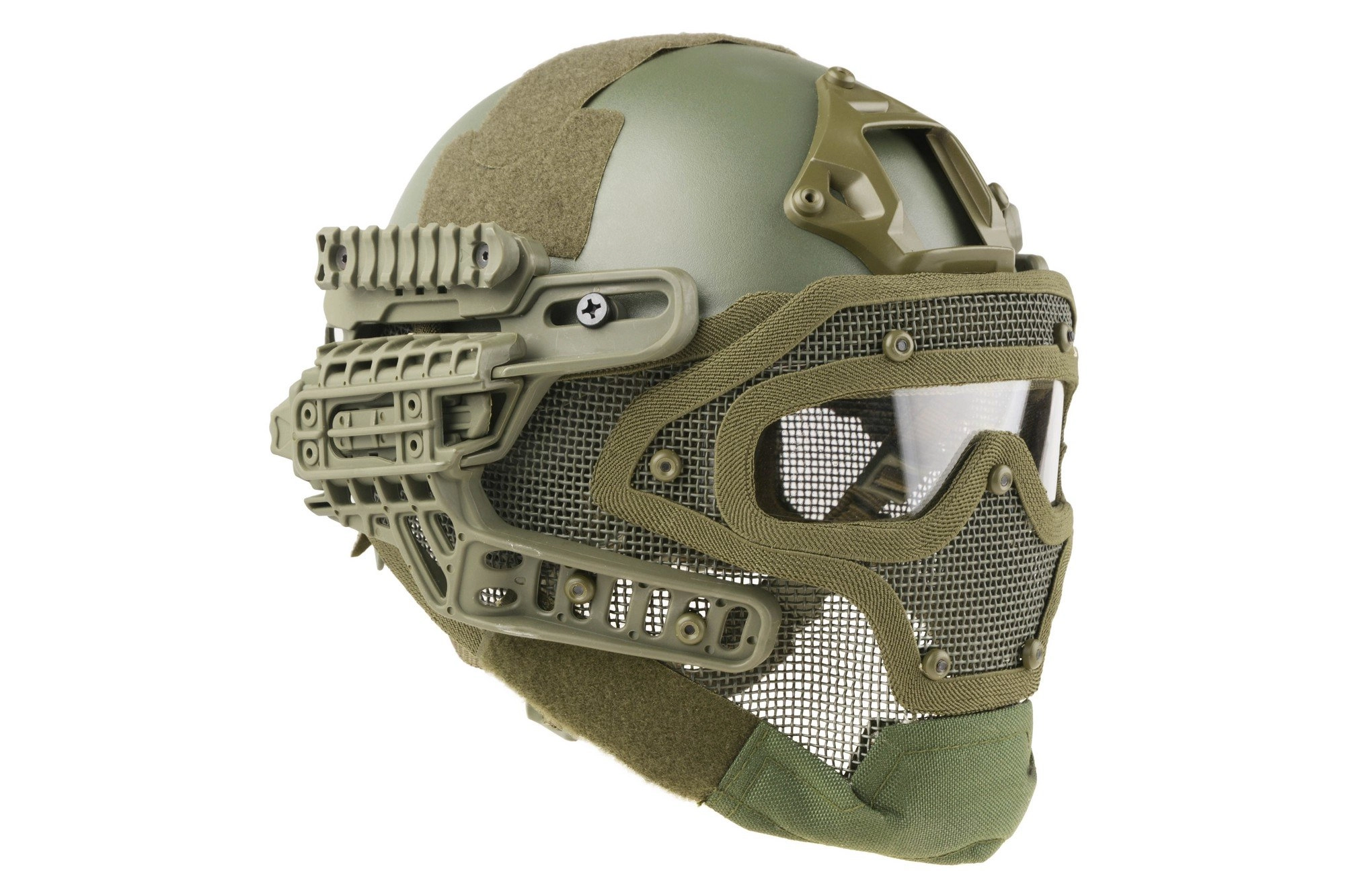 Replika Hełmu FAST Gunner (MH) - Olive Drab UTT-21-017164-00 asgbox.pl Replika Hełmu FAST Gunner (MH) - Olive Drab - obrazek 3