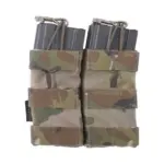 asgbox.pl - Podwójna ładownica Open Top na magazynki M4/M16 - Multicam