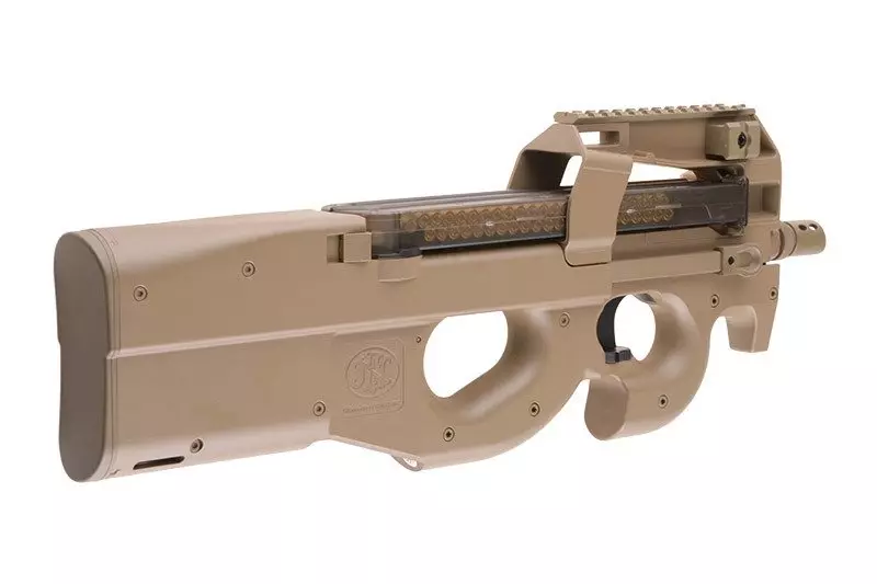 Replika pistoletu maszynowego FN P90 FDE - tan CYB-01-019654-00 asgbox.pl Replika pistoletu maszynowego FN P90 FDE - tan - obrazek 4