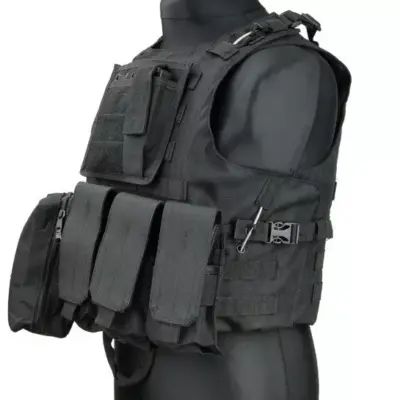 asgbox.pl - Kamizelka taktyczna typu AAV FSBE - czarna