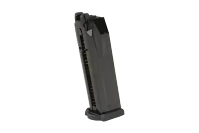 Magazynek gazowy na 22 kulki do replik typu H&K VP9 - czarny - obrazek 2