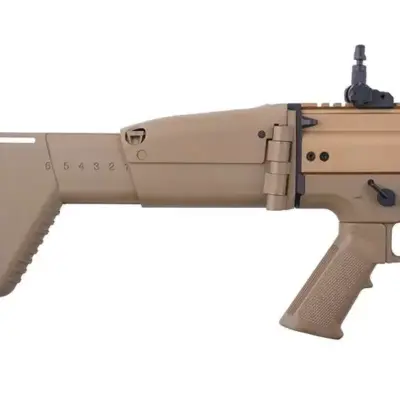 Replika karabinka FN SCAR Dark Earth AEG - tan CYB-01-019657-00 asgbox.pl