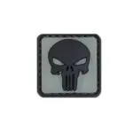asgbox.pl - Naszywka 3D – Punisher - świecąca w ciemności