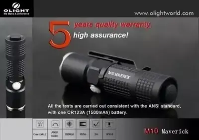 Latarka M10 Maverick XML2 - obrazek 5