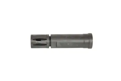 Stalowy tłumik płomienia do replik M4/M16 - 14mm CW/CCW - obrazek 2