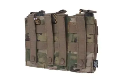 asgbox.pl - Potrójna ładownica Open I na magazynki AK/M4/G36 - Multicam®