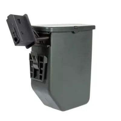 asgbox.pl - Elektryczny magazynek pudełkowy 2500 kulek do replik M249 - oliwkowy