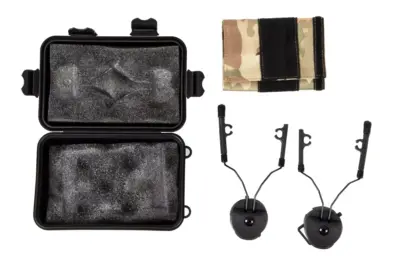 Adapter zestawu typu Comtac I lub Comtac II na hełm - czarny - obrazek 2