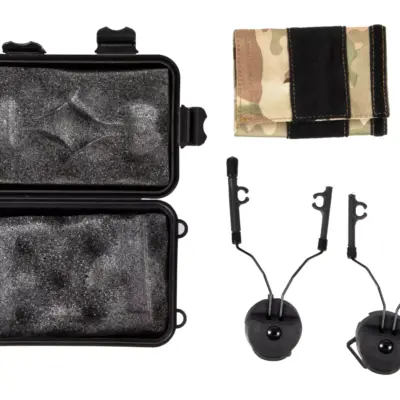 Alternative view of Adapter zestawu typu Comtac I lub Comtac II na hełm - czarny