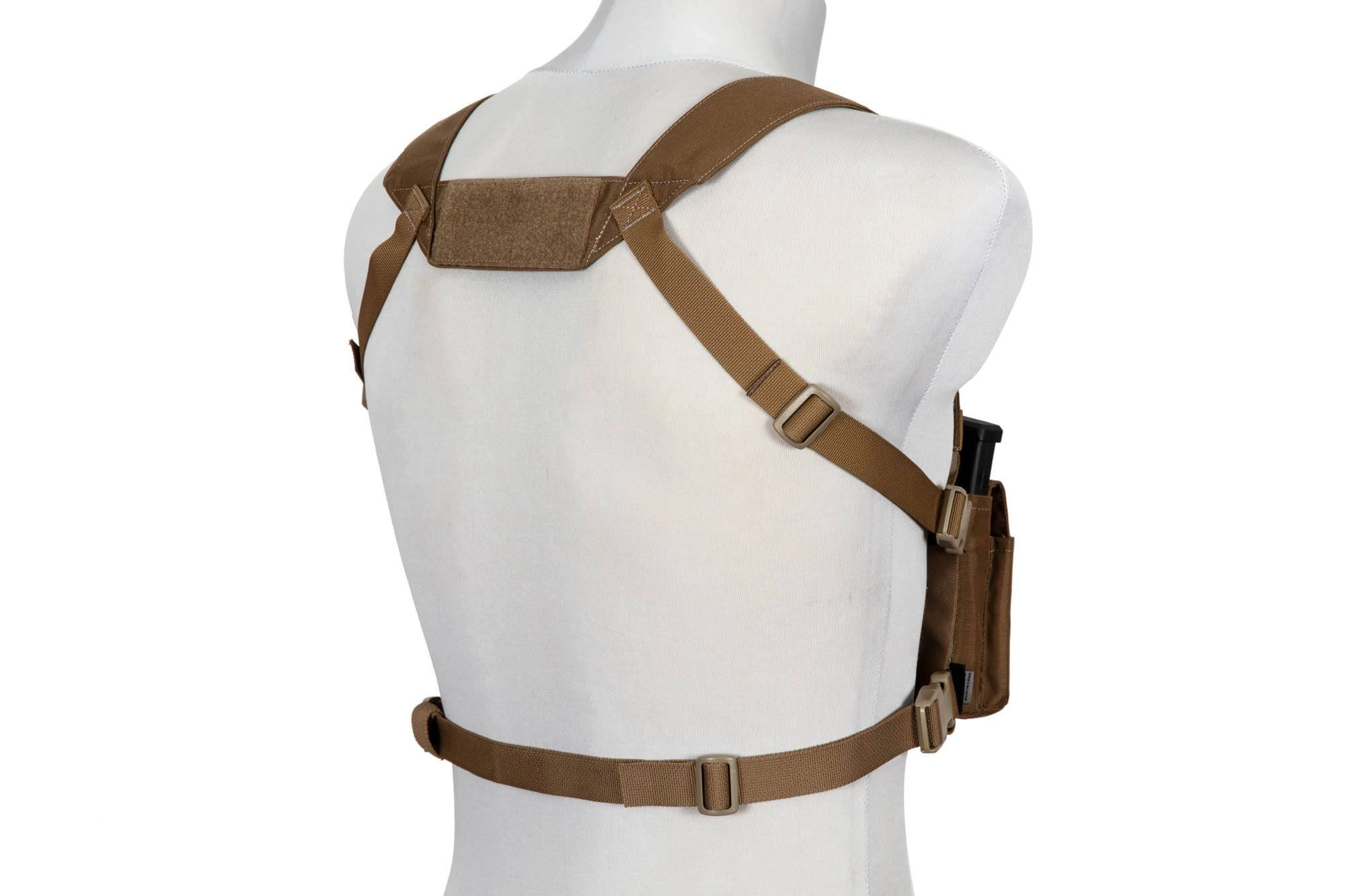 Modularny Chest Rig MK3 zestaw basic - Coyote Brown TWF-18-031012-00 asgbox.pl Modularny Chest Rig MK3 zestaw basic - Coyote Brown - obrazek 4
