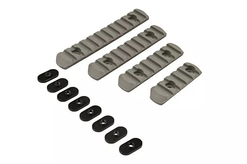 Zestaw polimerowych szyn RIS do chwytu MOE - foliage green OD-G-ELM-09-007371-00 asgbox.pl asgbox.pl - Zestaw polimerowych szyn RIS do chwytu MOE - foliage green