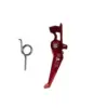 Język spustowy CNC Aluminum Advanced Trigger (Style E) - czerwony OD-G-MXM-08-027731-00 asgbox.pl
