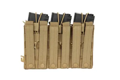 Potrójna ładownica na 6 magazynków typu M4/M16 - coyote - obrazek 4