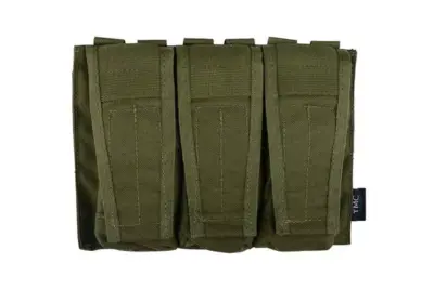 Potrójna ładownica typu AVS na magazynki M4/M16 - olive drab - obrazek 4