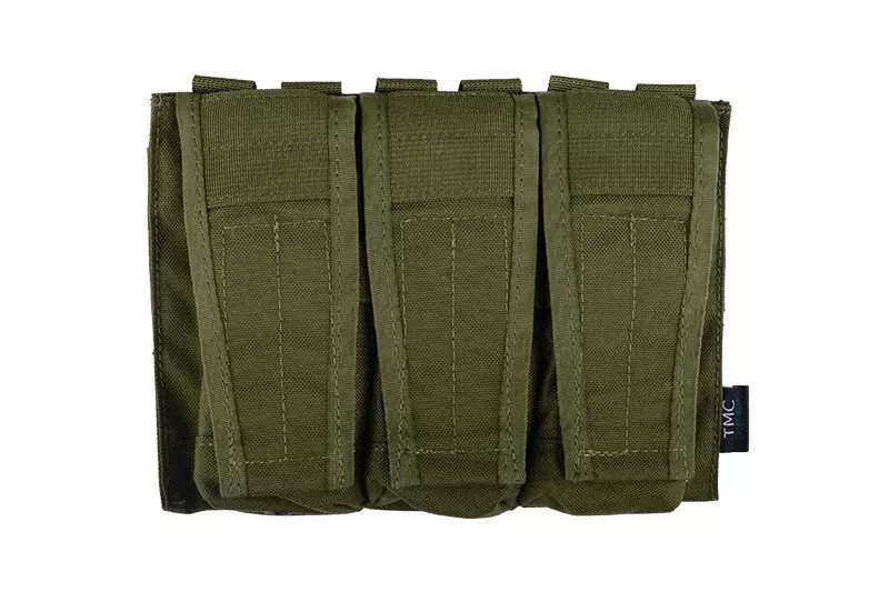 Potrójna ładownica typu AVS na magazynki M4/M16 - olive drab OD-G-TMC-19-009292-00 asgbox.pl Potrójna ładownica typu AVS na magazynki M4/M16 - olive drab - obrazek 4
