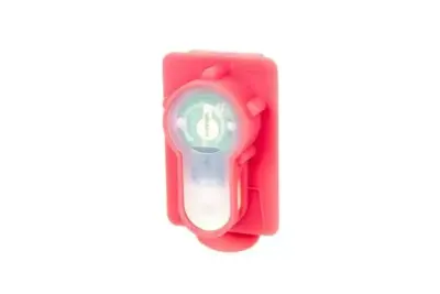 Marker elektroniczny Lightbuck Card Button - różowy (zielone światło) - obrazek 3