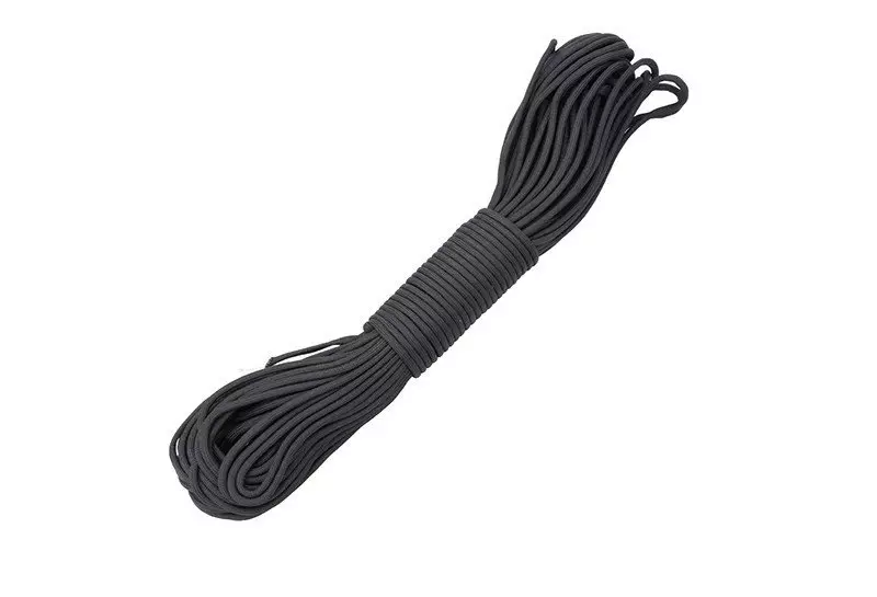 Linka Nylon typu Paracord 30m - BLK TMC-31-004733-00 asgbox.pl Linka Nylon typu Paracord 30m - BLK - obrazek 3