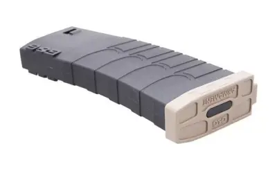 Magazynek mid-cap 120 kulek do replik typu M4/M16 - czarny / tan - obrazek 2