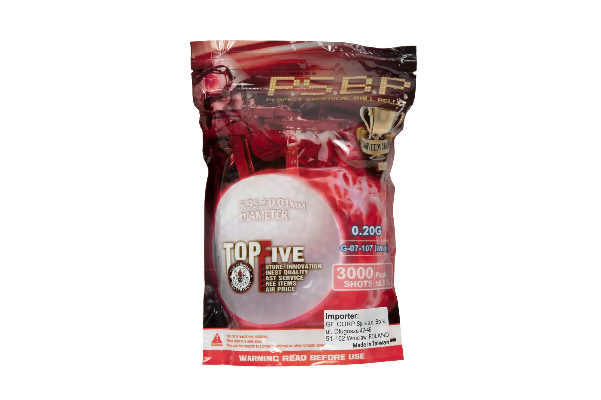 Kulki Perfect BB 0,20g 3000szt OD-G-GIG-16-002544-00 asgbox.pl asgbox.pl - Kulki Perfect BB 0