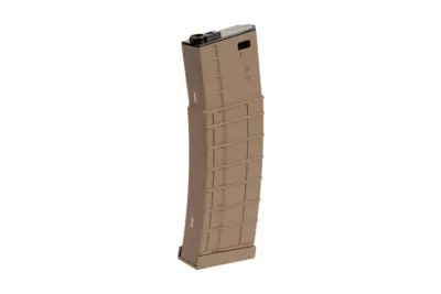 Długi magazynek mid-cap 150 kulek do replik M4/M16 - tan - obrazek 2