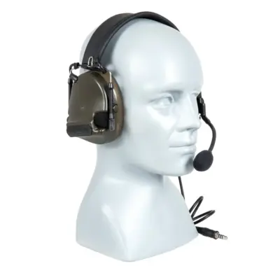 asgbox.pl - Zestaw słuchawkowy Com III - oliwkowy