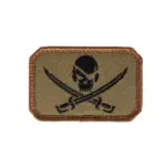 asgbox.pl - Naszywka Pirate Skull - Forest
