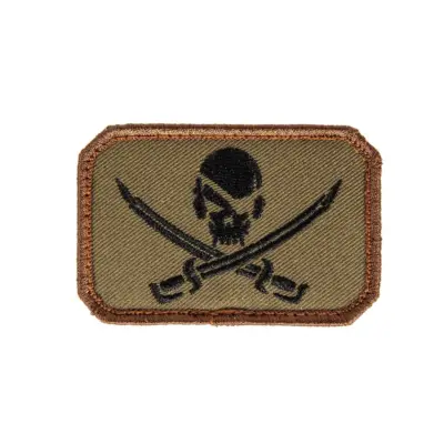 asgbox.pl - Naszywka Pirate Skull - Forest