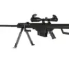 Replika karabinu wyborowego Barret® M82 z Lunetą i dwójnogiem - czarna OD-G-SWL-01-001309-00 asgbox.pl Replika karabinu wyborowego Barret® M82 z Lunetą i dwójnogiem - czarna OD-G-SWL-01-001309-00 asgbox.pl