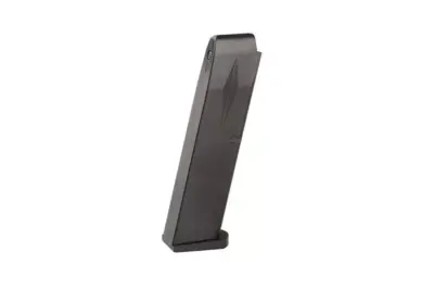 Magazynek gazowy low-cap 20 kulek do replik BERETTA 91 A1 Brigadier - czarny - obrazek 2