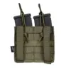 asgbox.pl - Podwójna ładownica MOLLE na 2 magazynki typu M4/M16 - Ranger Green
