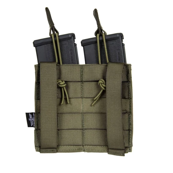 asgbox.pl - Podwójna ładownica MOLLE na 2 magazynki typu M4/M16 - Ranger Green