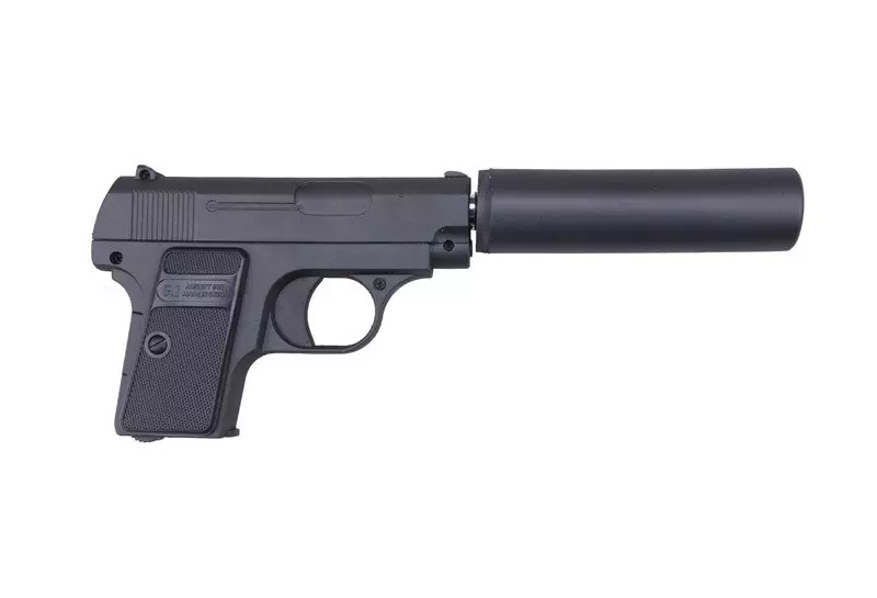 Replika pistoletu G1A z tłumikiem GLX-03-001292-00 asgbox.pl Replika pistoletu G1A z tłumikiem - obrazek 5