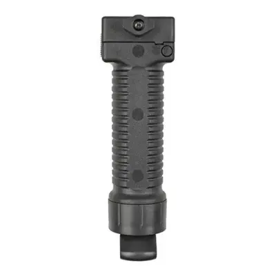 asgbox.pl - Pionowy chwyt przedni z dwójnogiem - czarny