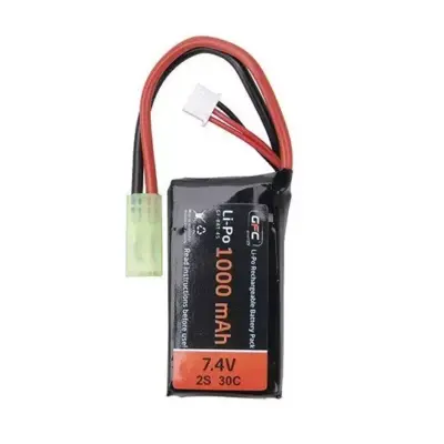 Akumulator LiPo 7,4V 1000mAh 30/60C GFE-06-004394-00 asgbox.pl 4V 1000mAh 30/60C
