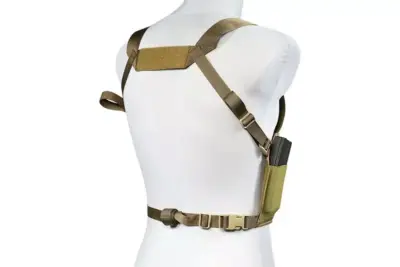 Niskoprofilowa kamizelka Speed Chest Rig - Coyote Brown - obrazek 2