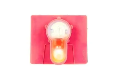 asgbox.pl - Marker elektroniczny Lightbuck V - różowy (pomarańczowe światło)
