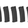 asgbox.pl - Zestaw 5 magazynków S-Mag Mid-Cap na 125 kulek - czarny