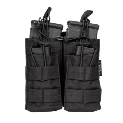 asgbox.pl - Podwójna ładownica na 4 magazynki typu M4/M16 - czarna